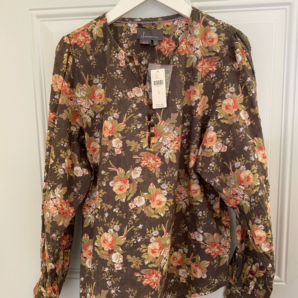 NWT Anthropologie blouse size small